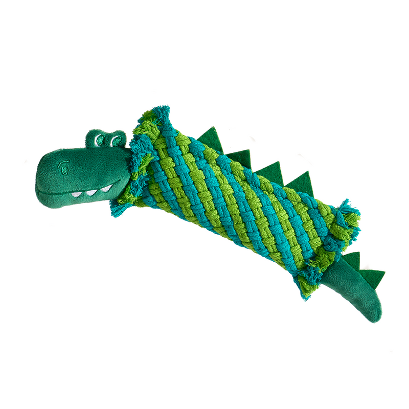 FOFOS Crocodile Rope Puppy Toy