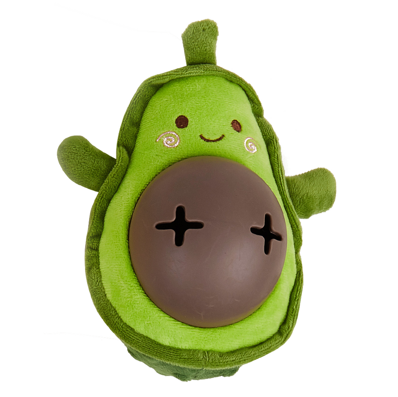 FOFOS Cute Avocado Treat Dispensing Dog Toy