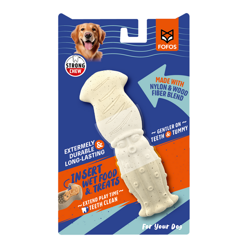 FOFOS Cuttlefish Durable Dog Chew Toy