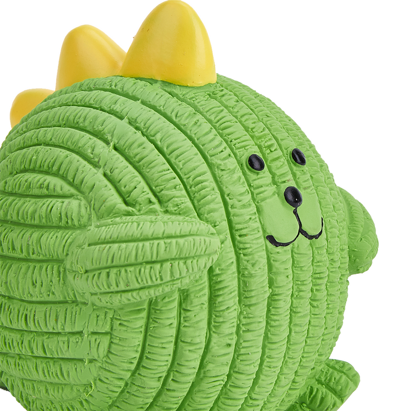 FOFOS Dinosaur Ball Latex Dog Toy