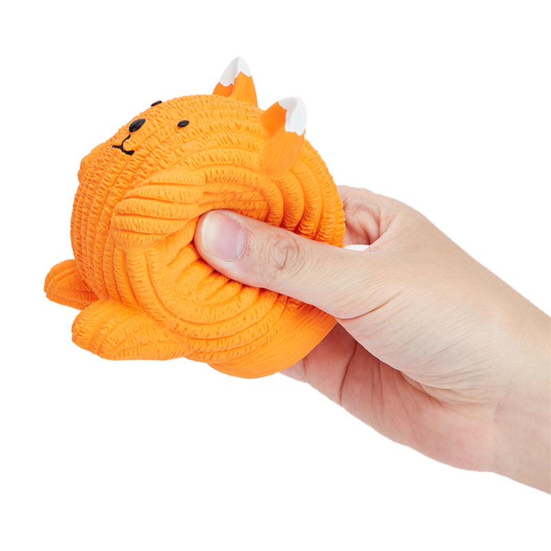 FOFOS Fox Ball Latex Dog Toy