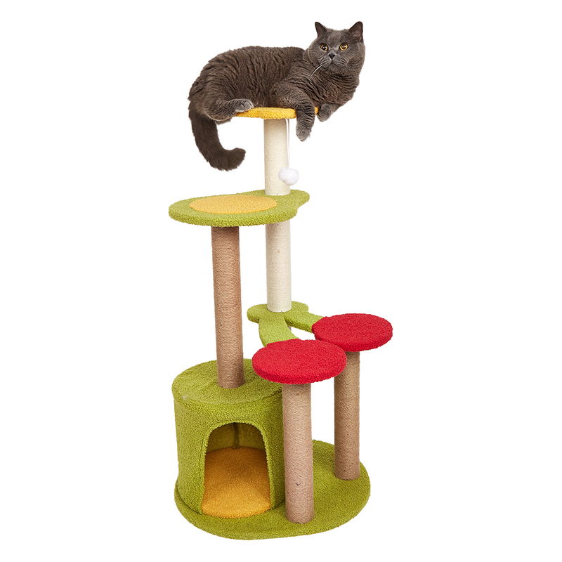 FOFOS Fruity Cat Scratching Tower