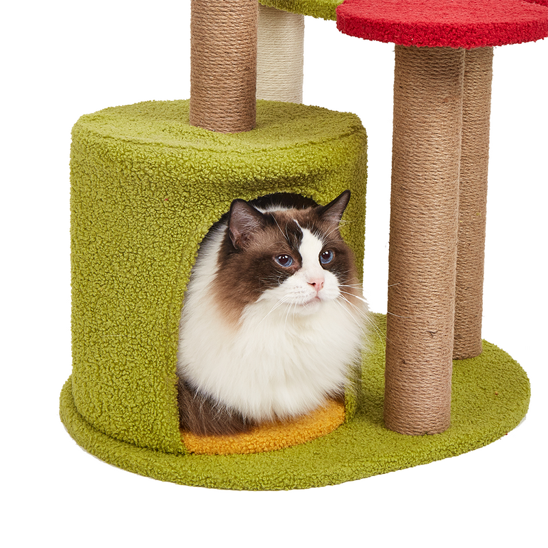 FOFOS Fruity Cat Scratching Tower