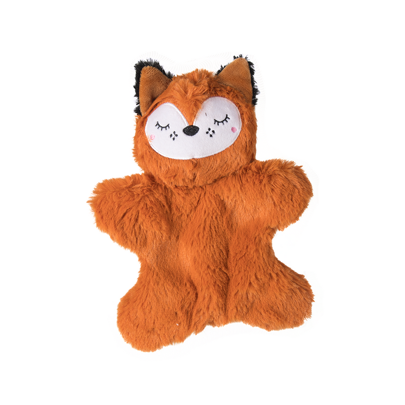 FOFOS Glove Plush Fox Dog Toy