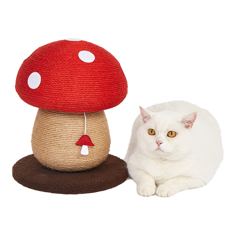 FOFOS Mushroom Cat Scratcher