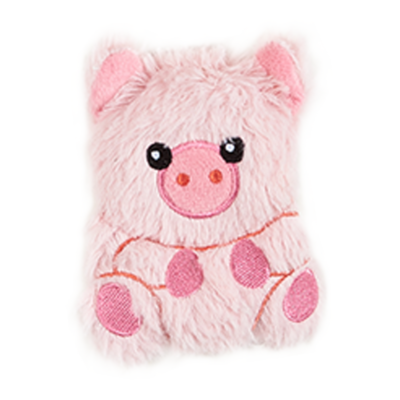 FOFOS Pig Floppy Crinkle Cat Toy