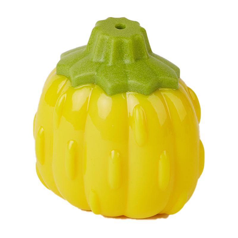 FOFOS Pumpkin Giggling Vegi-Bites Dog Toy