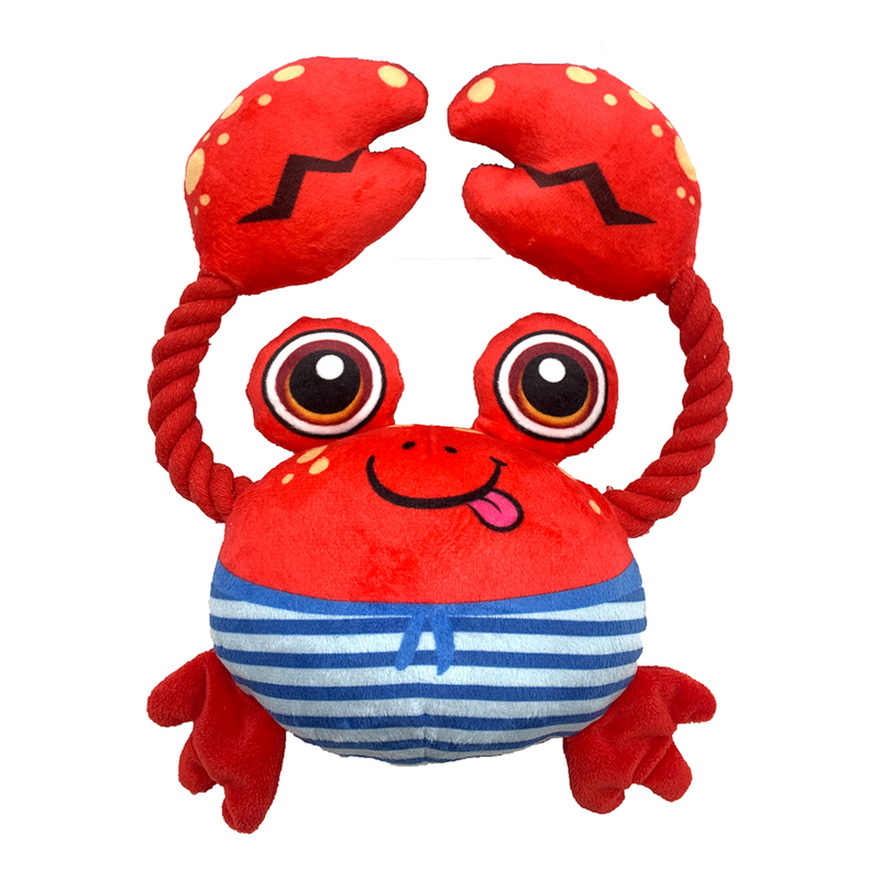 FOFOS Sealife Crab Dog Toy