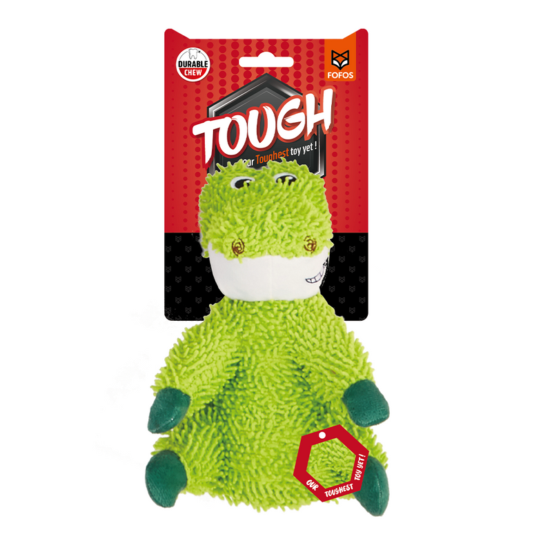 FOFOS Tough Alligator Dog Toy