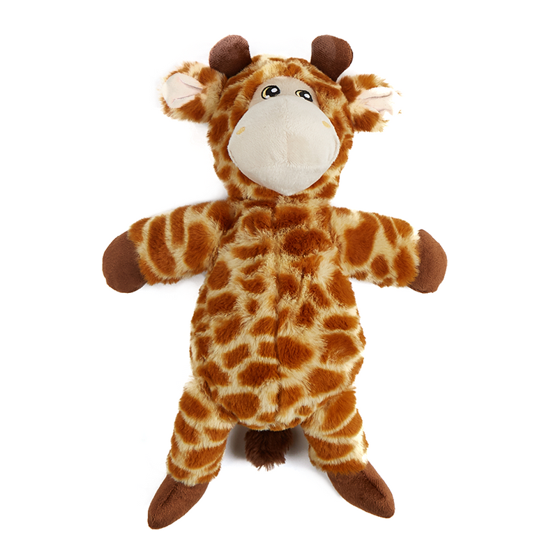 FOFOS Wildlife Plush Giraffe Dog Toy