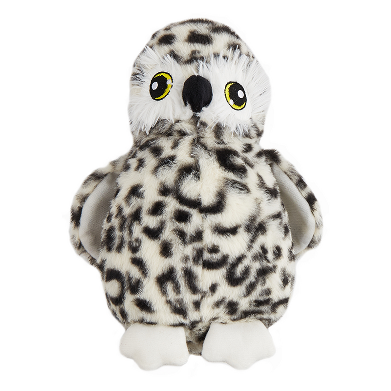 FOFOS Wildlife Plush Owl Dog Toy