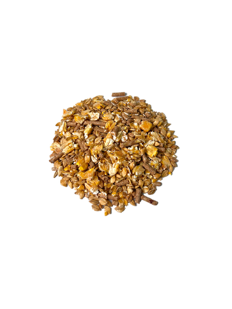 Adeem Livestock Flake Mix – Barley, Corn & Wheat Flakes with Molasses | 18kg