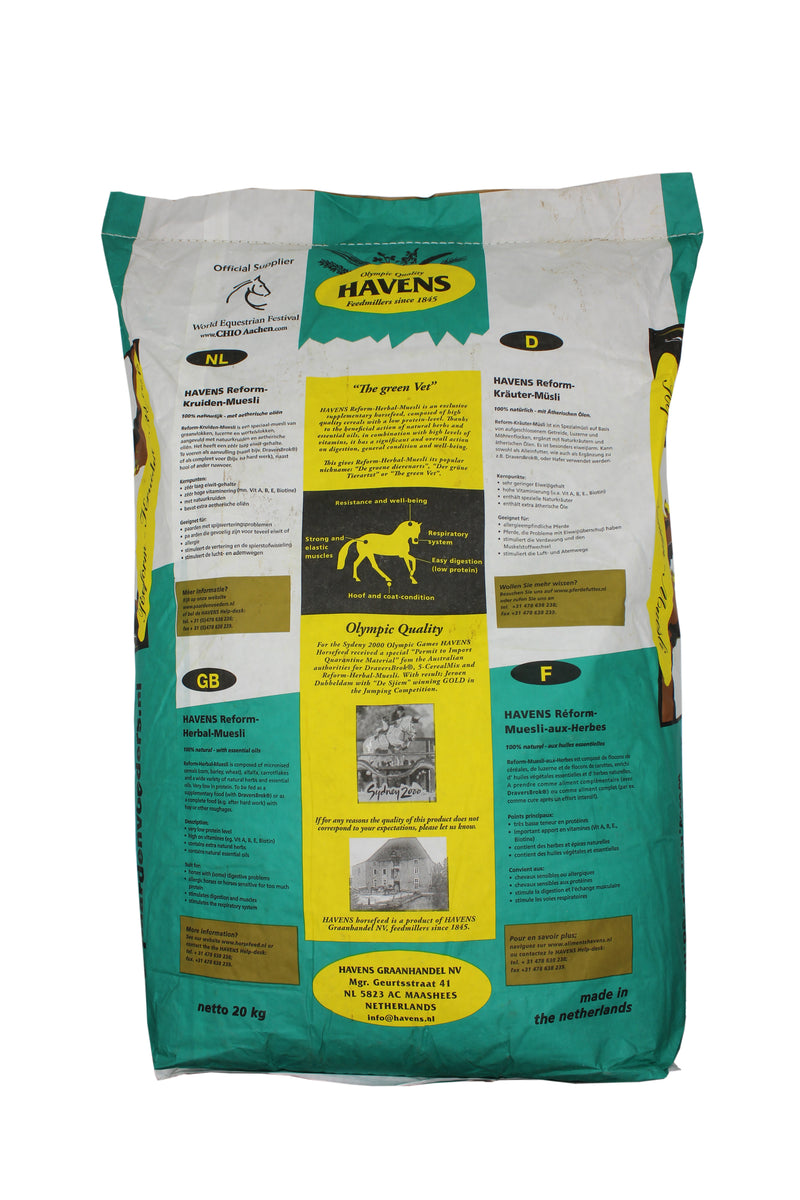 HAVENS GREEN VET - 20kg