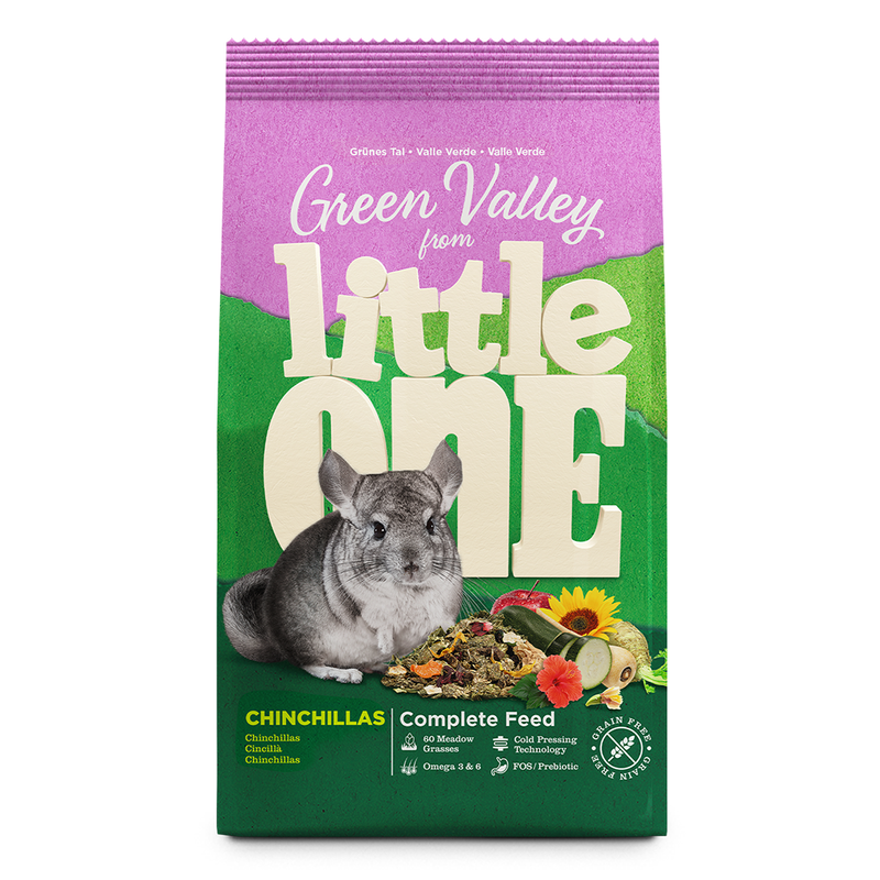 Little One Green Valley Fibrefood for Chinchillas 750g
