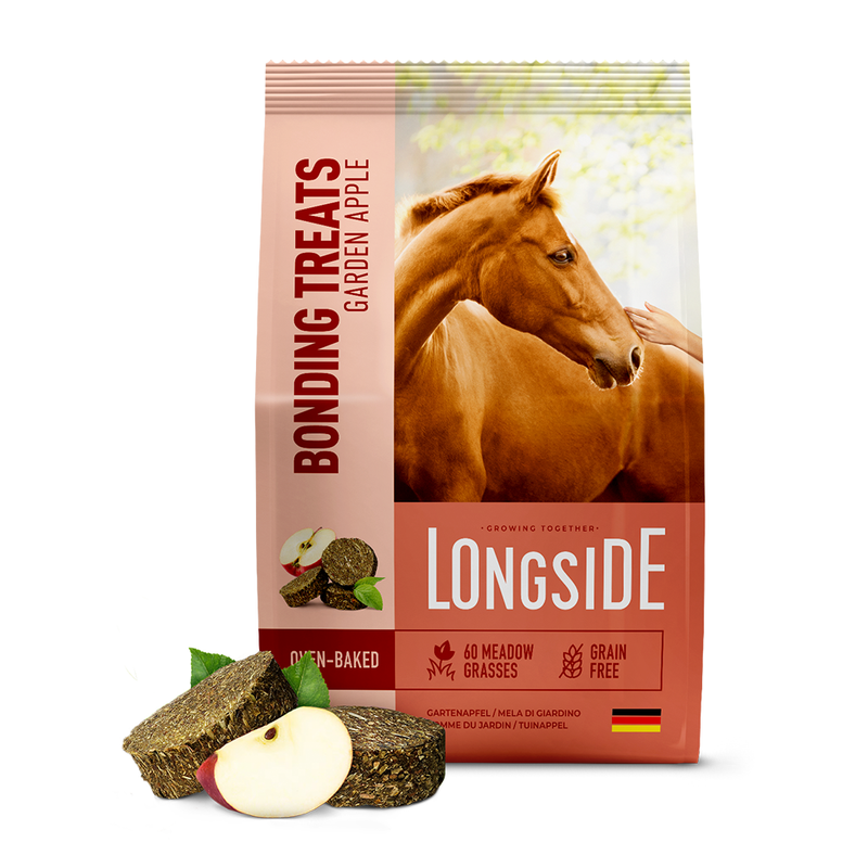 Longside Bonding Treats for Horses – Garden Apple 500g