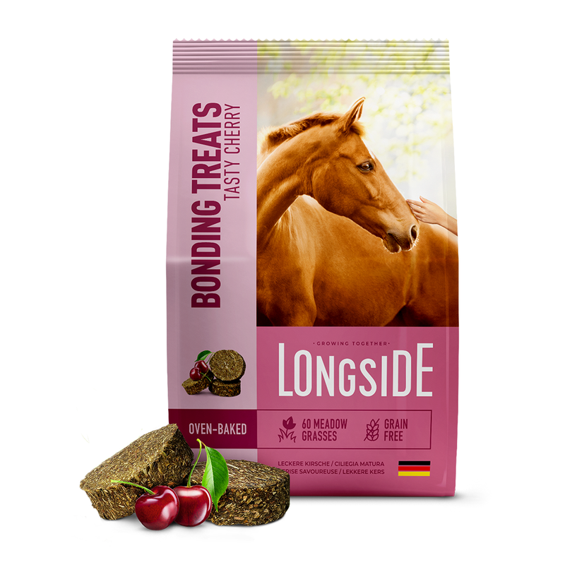 Longside Bonding Treats for Horses – Tasty Cherry 500g