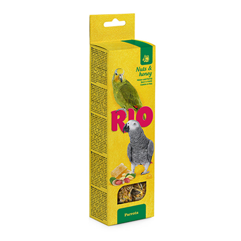 RIO Sticks for Parrots with nuts and honey 2x90g
