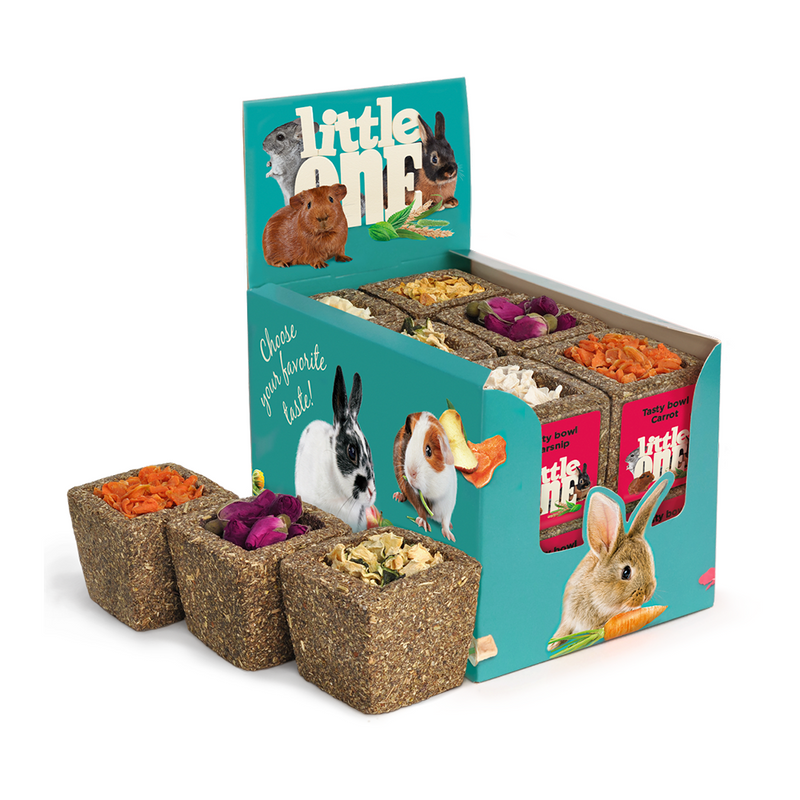 Little One Bowl from meadow grasses with filling assorted display box of 12x65g