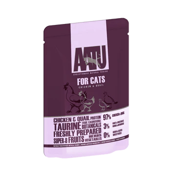 AATU Chicken & Quail Wet Cat Food 85g