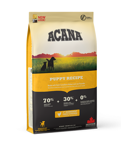 Acana Puppy Recipe Medium Breed Dry Dog Food