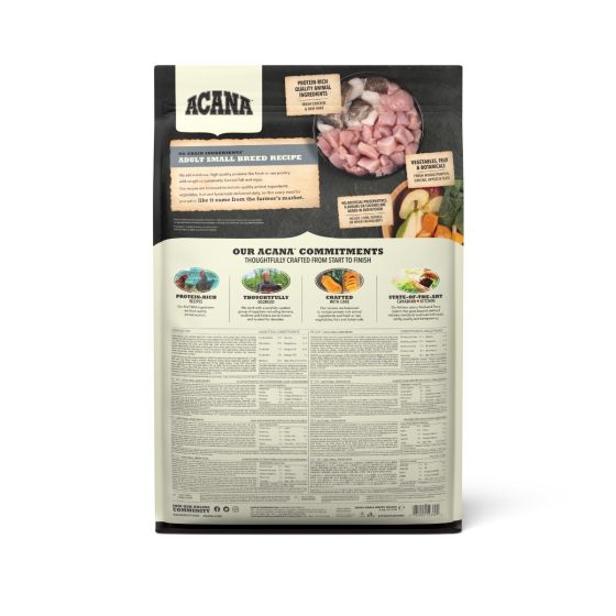 Acana Adult Small Breed Recipe Dry Dog Food