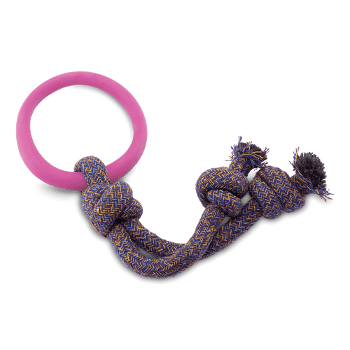 Beco Pets Hoop on a Rope Dog Toy