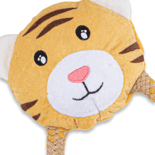 Beco Hemp Rope Tiger Soft Dog Toy