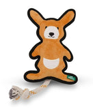 Beco Dual Material Kangaroo Soft Dog Toy