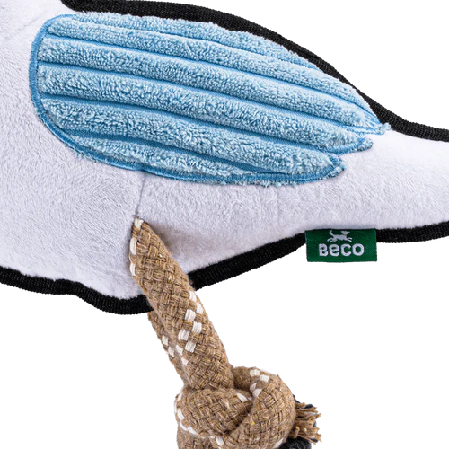 Beco Rough and Tough Seagull Soft Dog Toy