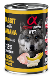 Canned Dog Food RABBIT with Banana 400g