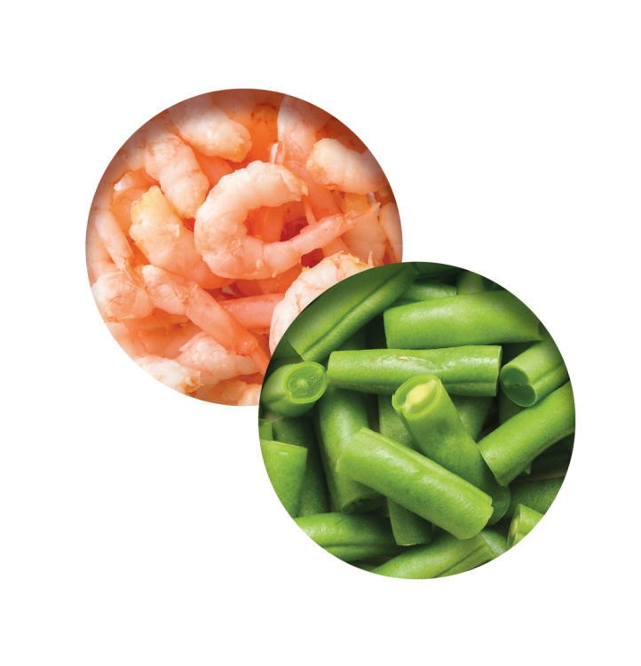 Catit Fish Dinner, Shrimp & Green Beans 80g - 6pcs