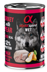 Canned Dog Food TURKEY with Pear 400g