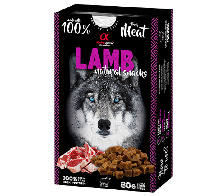 Natural Snacks - Lamb 80g