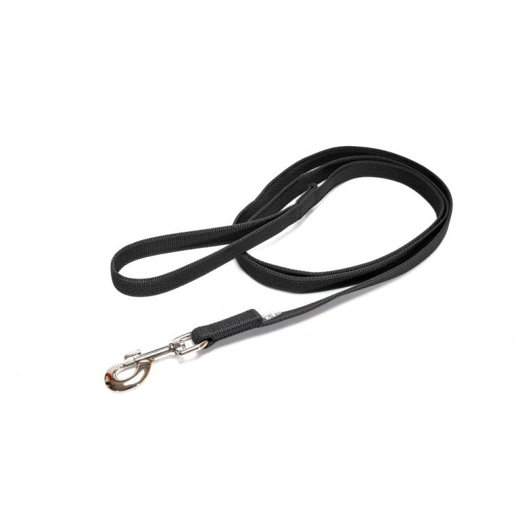 Color & Gray with handle leash - Black-Gray  Width 2 cm & Length 2 meter