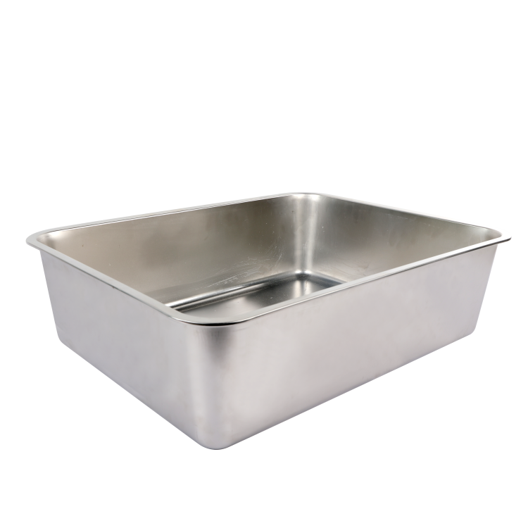 Go Fresh - Stainless Steel Cat Litter Pan