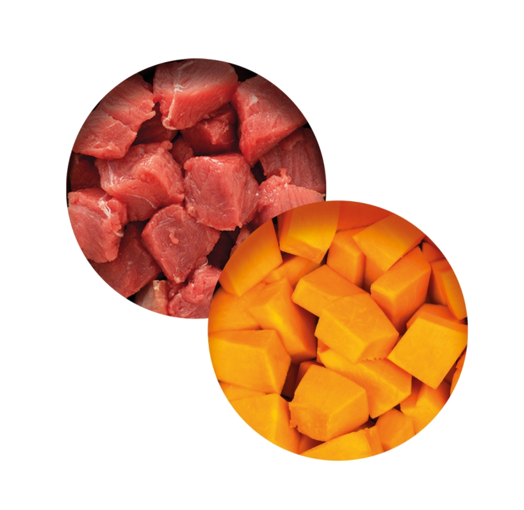 Catit Chicken Dinner, Beef & Pumpkin 80g - 6pcs