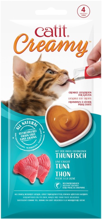 Catit Creamy Lickable Treats - Tuna