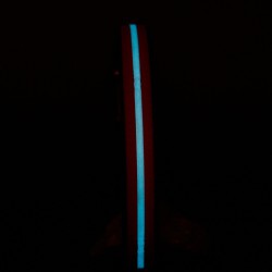 IDC Lumino Collar - Red  Width 2.5 cm & Length 50 cm