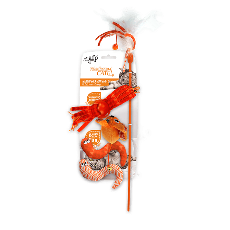 Modern Cat - Magic Wings Wand - Orange