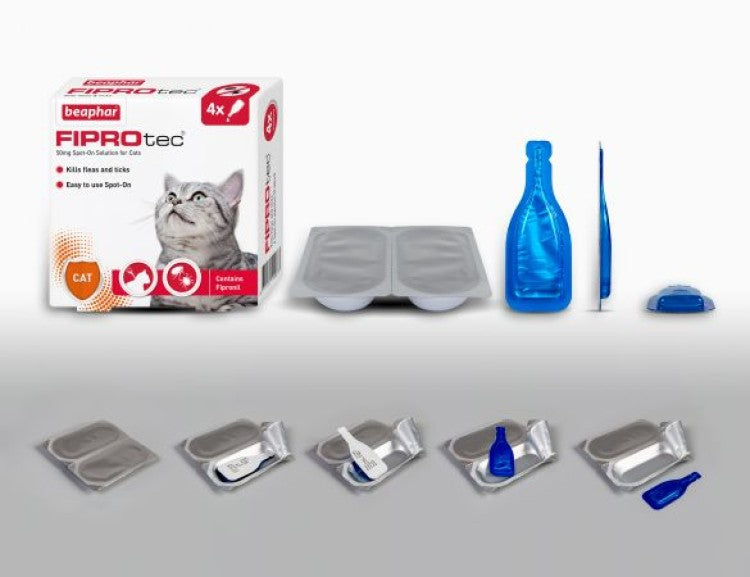 Fiprotec for Cat - 4 Pipettes
