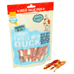Goodboy Chewy Twists with Duck 320g Value Pack