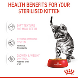Feline Health Nutrition Kitten Sterilised Jelly (WET FOOD - Pouches) 12 x 85g