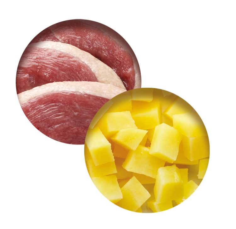 Catit Chicken Dinner, Duck & Potato 80g - 6pcs