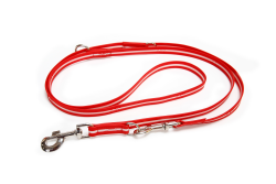 IDC Lumino Adjustable Leash - Red  Width 1.9 cm & Length 2.2 Meter