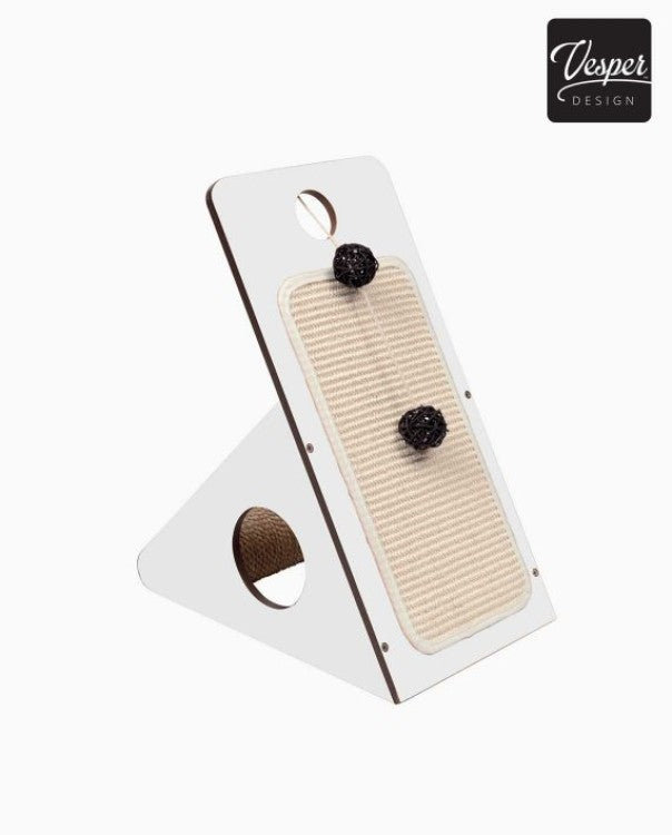 Premium Cat Furniture V-Play Center - White