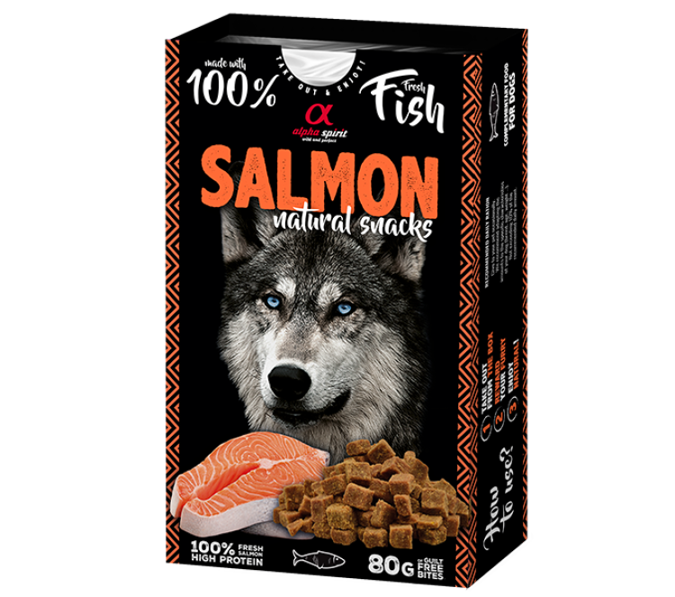 Natural Snacks - Salmon 80g