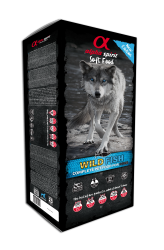 Soft Food for Adult Dogs WILD FISH - 9 kg Box (45 trays x 200g)