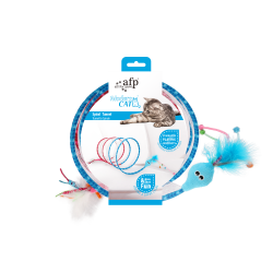 Modern Cat-Spiral Cat Tunnel BluePink