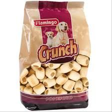 Flamingo Crunch Oven Baked Crunchy Cookies Dog Biscuits 500g
