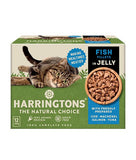 Harringtons Fish in Jelly Wet Cat Food Multipack 12x85g